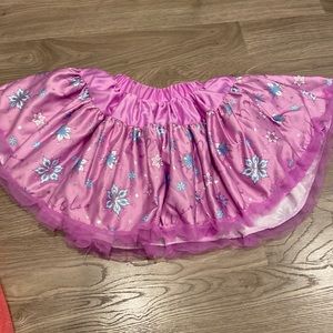 2/$30 Disney Elsa Frozen Tutu Tulle Skirt sz 3T